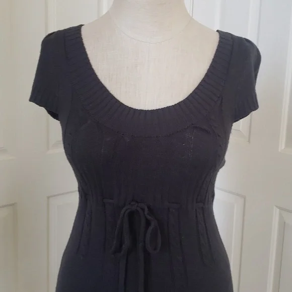 Vintage Y2K Knit Dress with Pockets - Picture 7 of 14